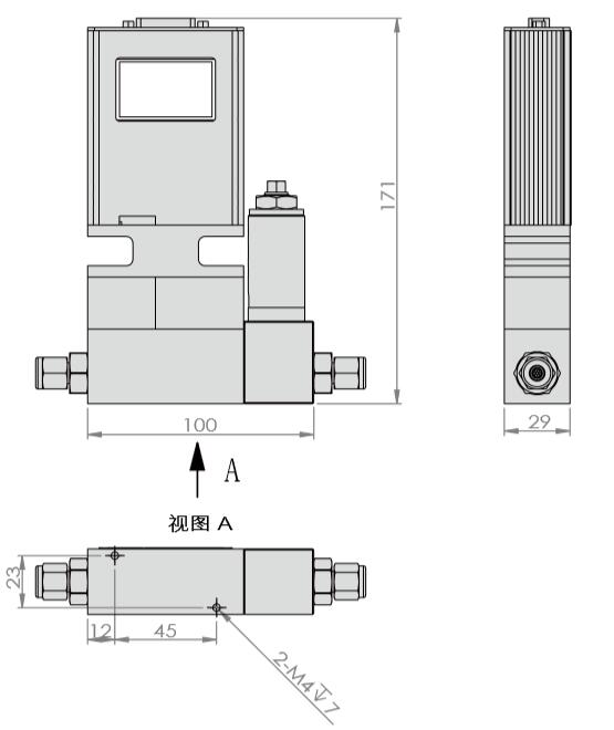 高溫型質量流量計/控制器